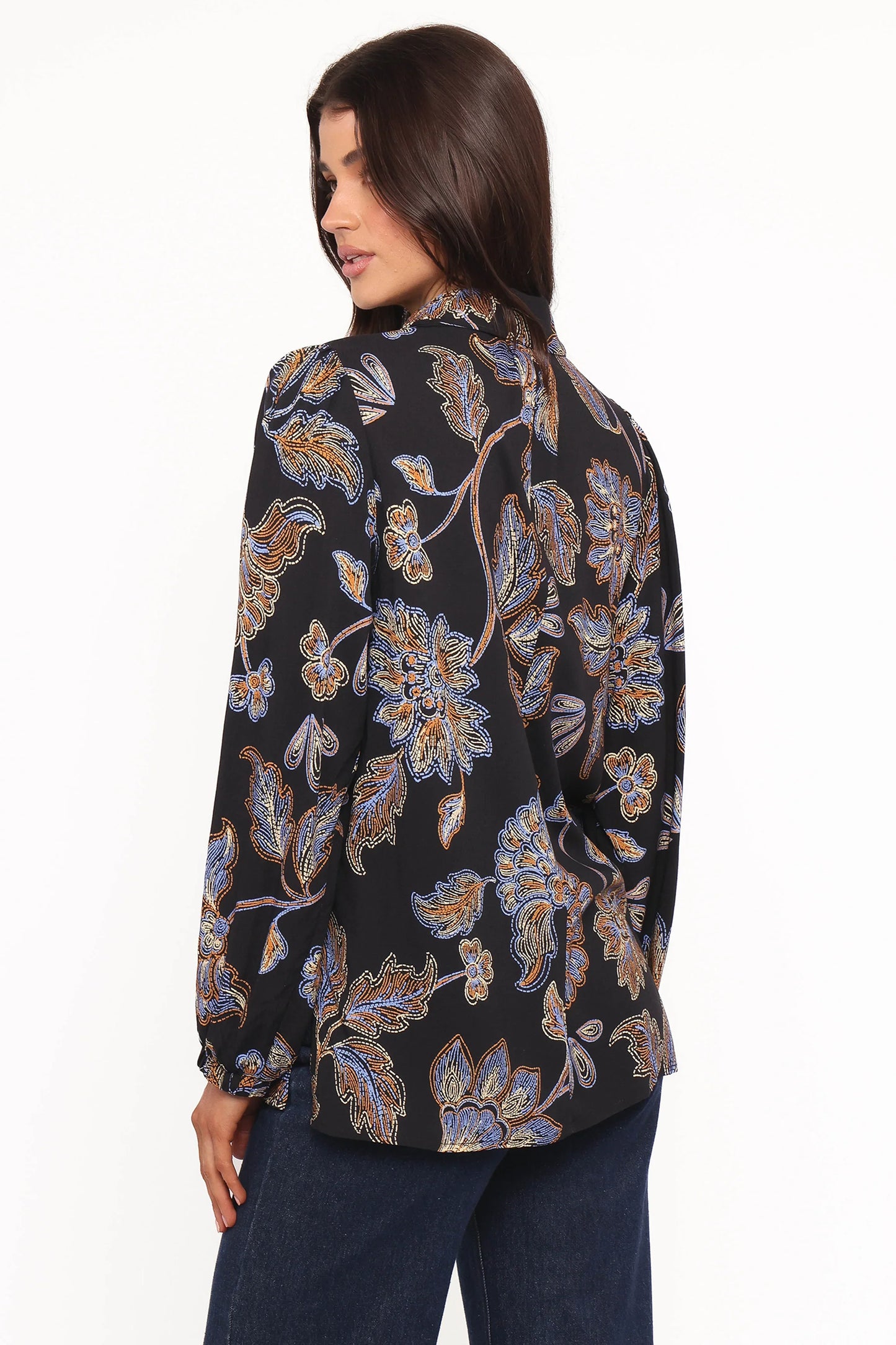 Bennett Shirt Black Floral
