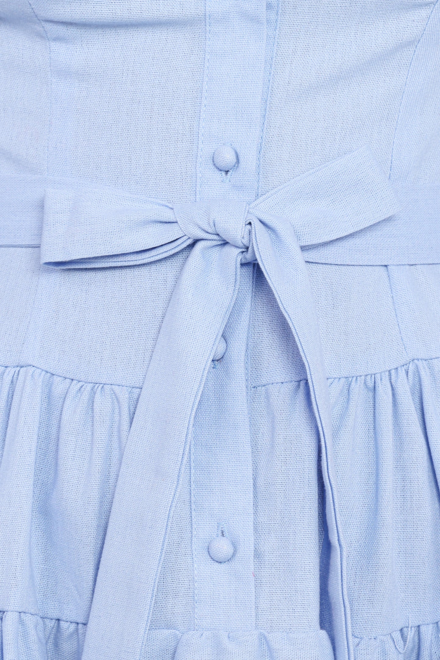 Diantha Long Sleeve Mini Dress Blue