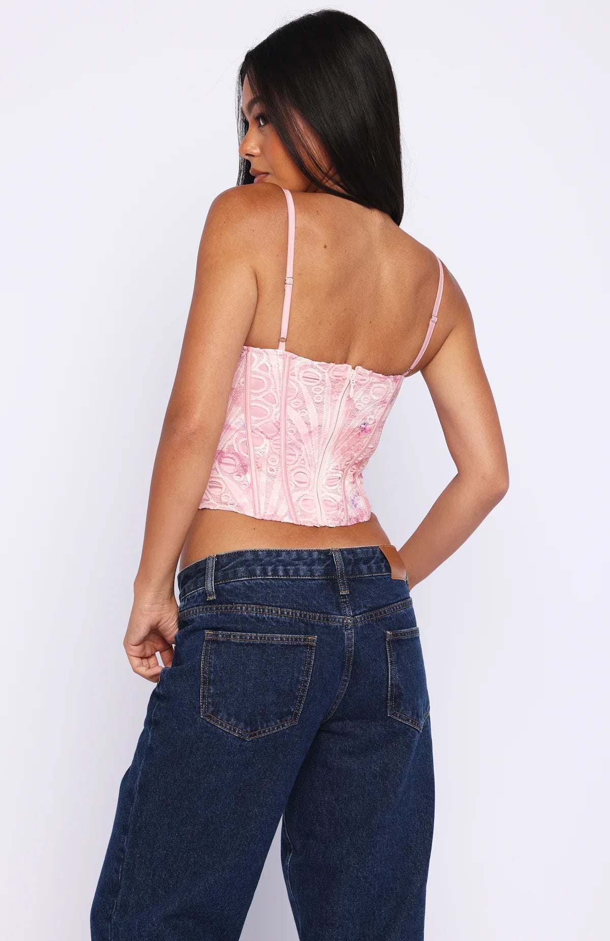 Resort Getaway Bustier Pink