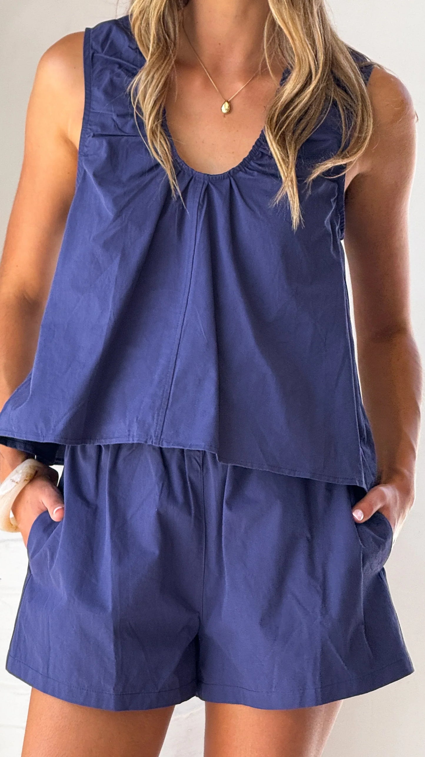 Vika Shorts Navy