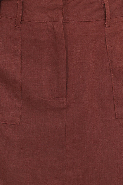 Shaw Mini Skort Chocolate Brown