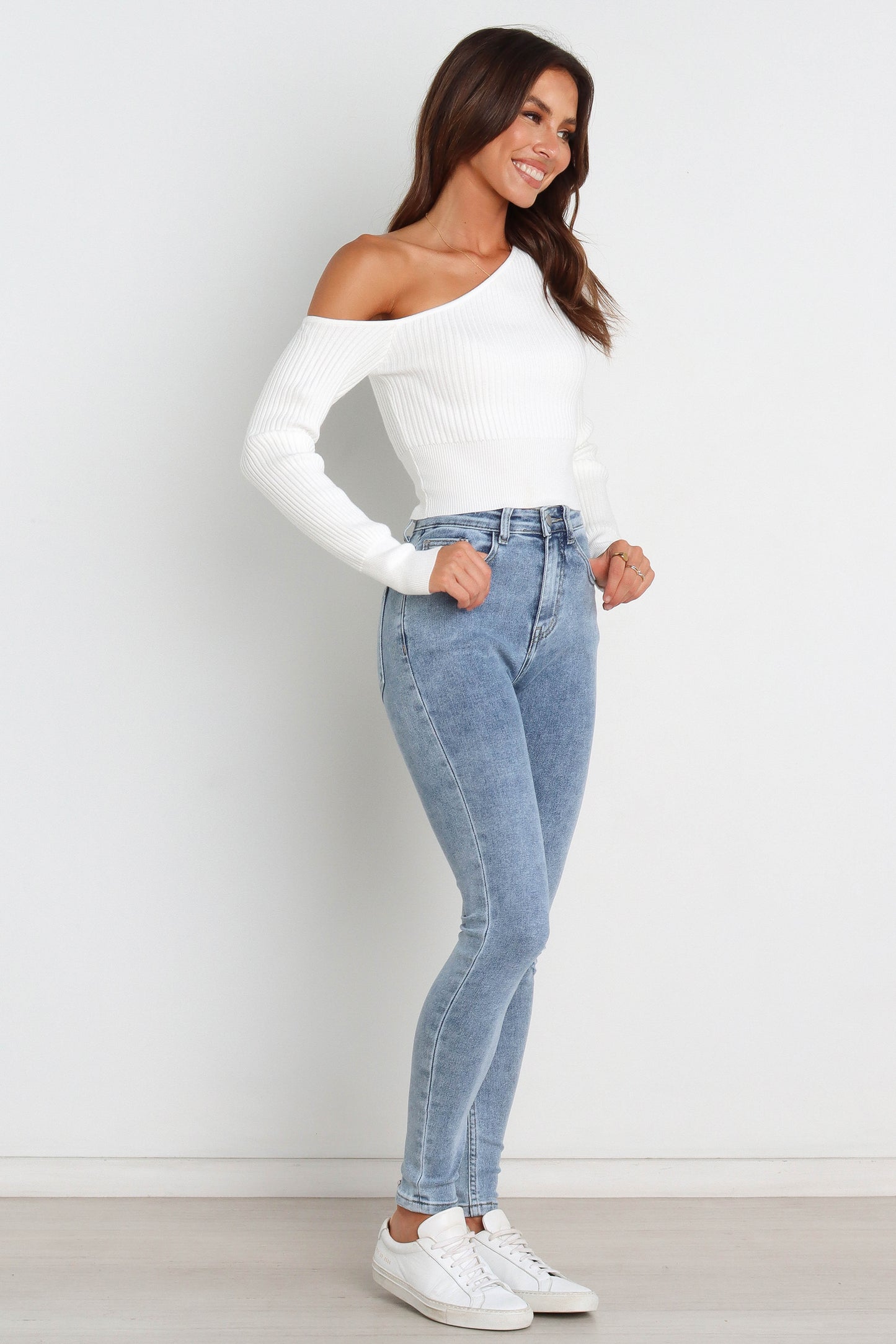 Tina Top White