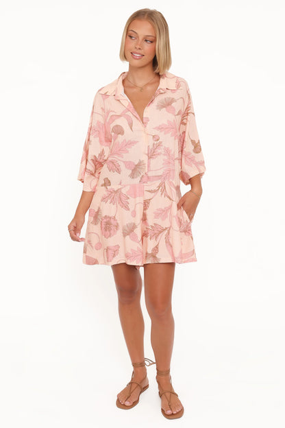 Ellisa Romper Pink Floral