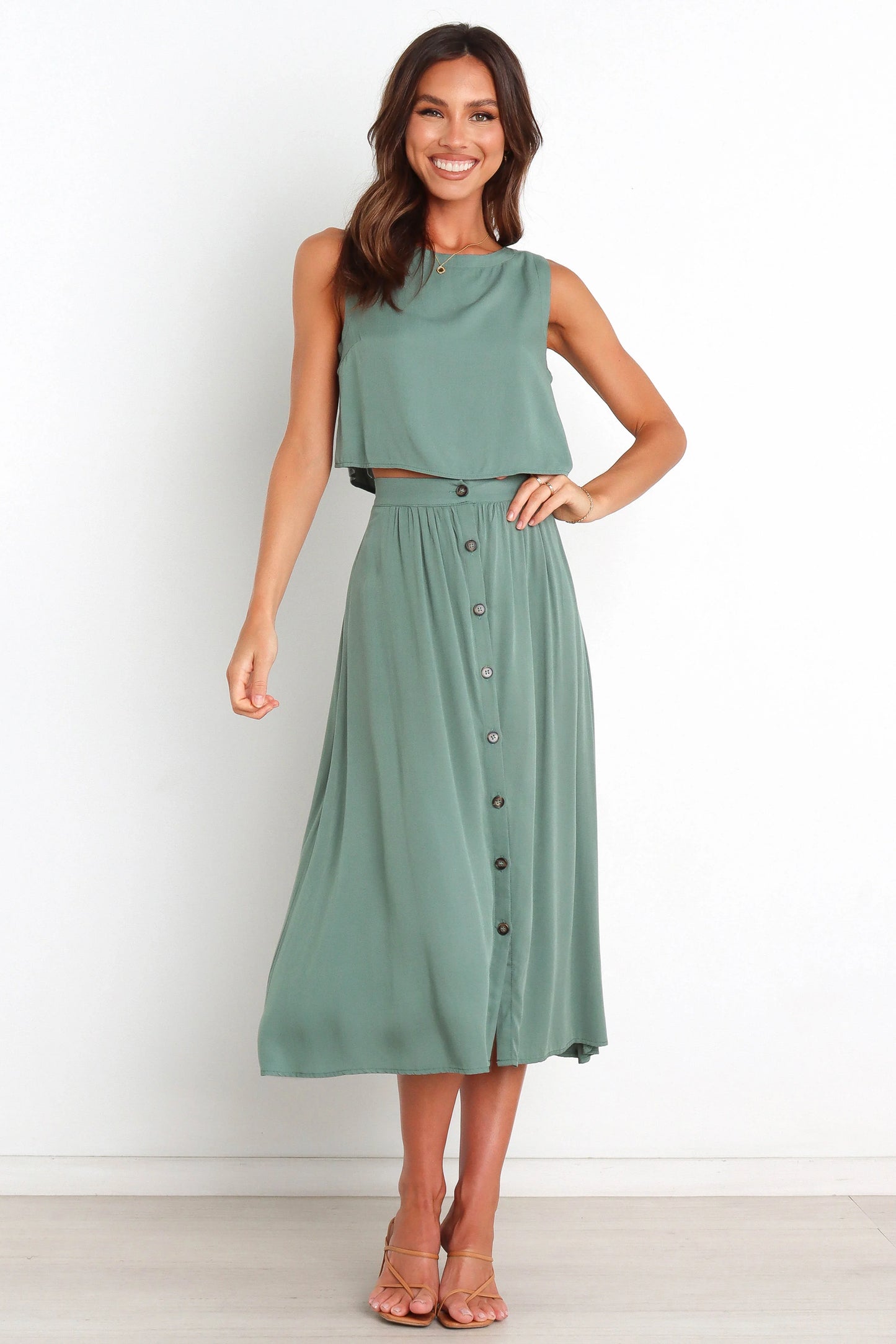 Ava Skirt Green
