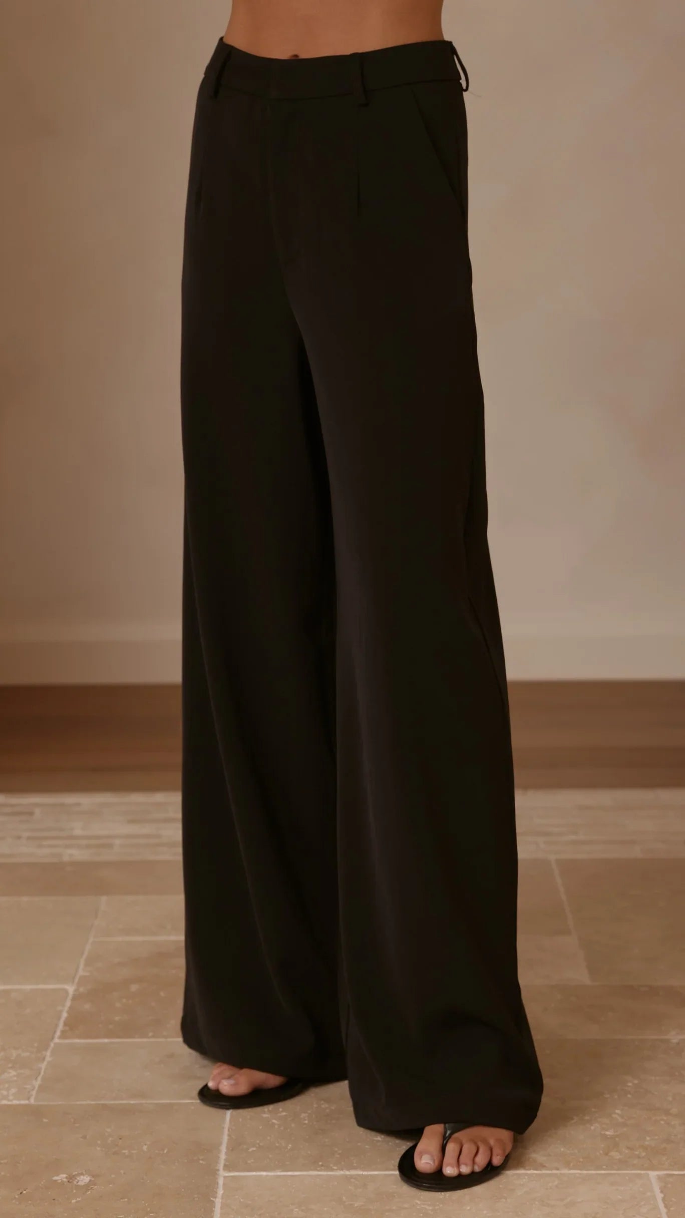 Maeva Tailored Pants Black