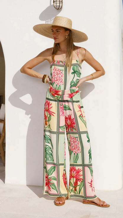 Uma Pants Tropical Bloom