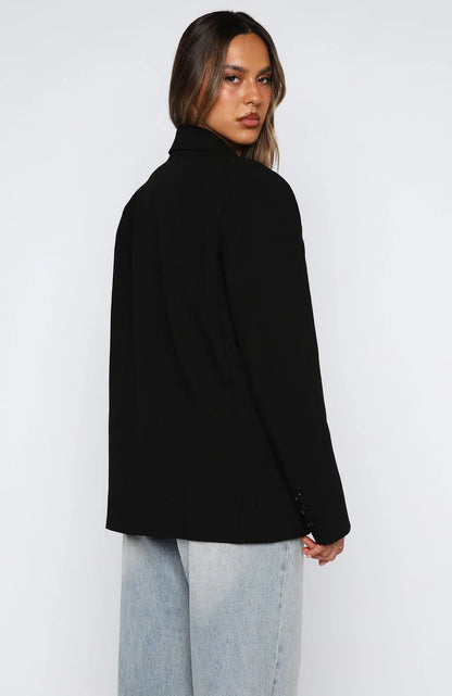 Whats His Is Mine Blazer Black