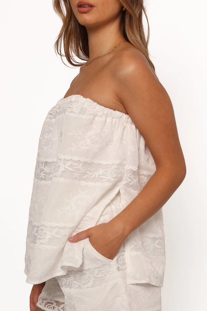 Wenira Short Set White