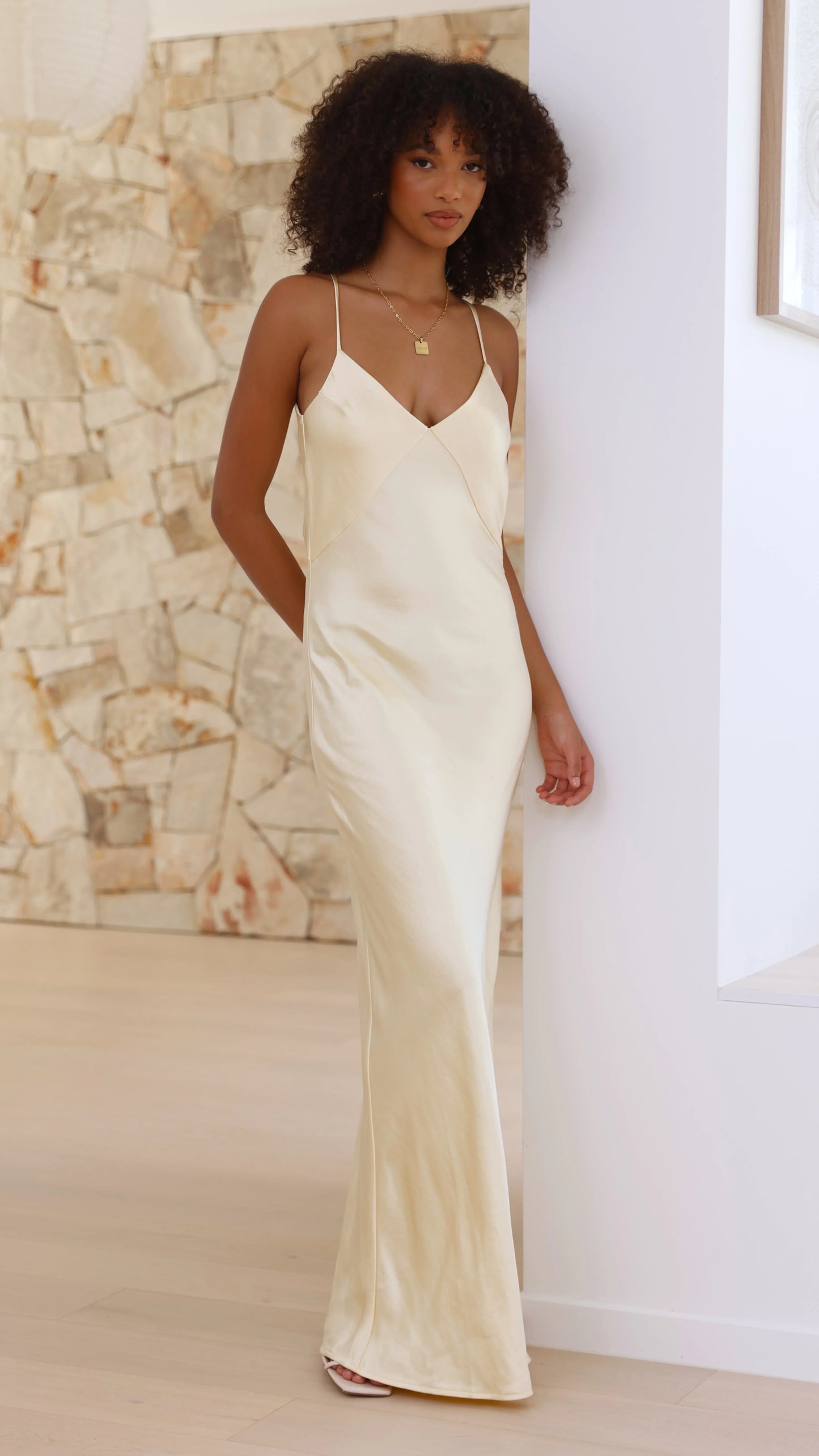Gisella Maxi Dress Yellow