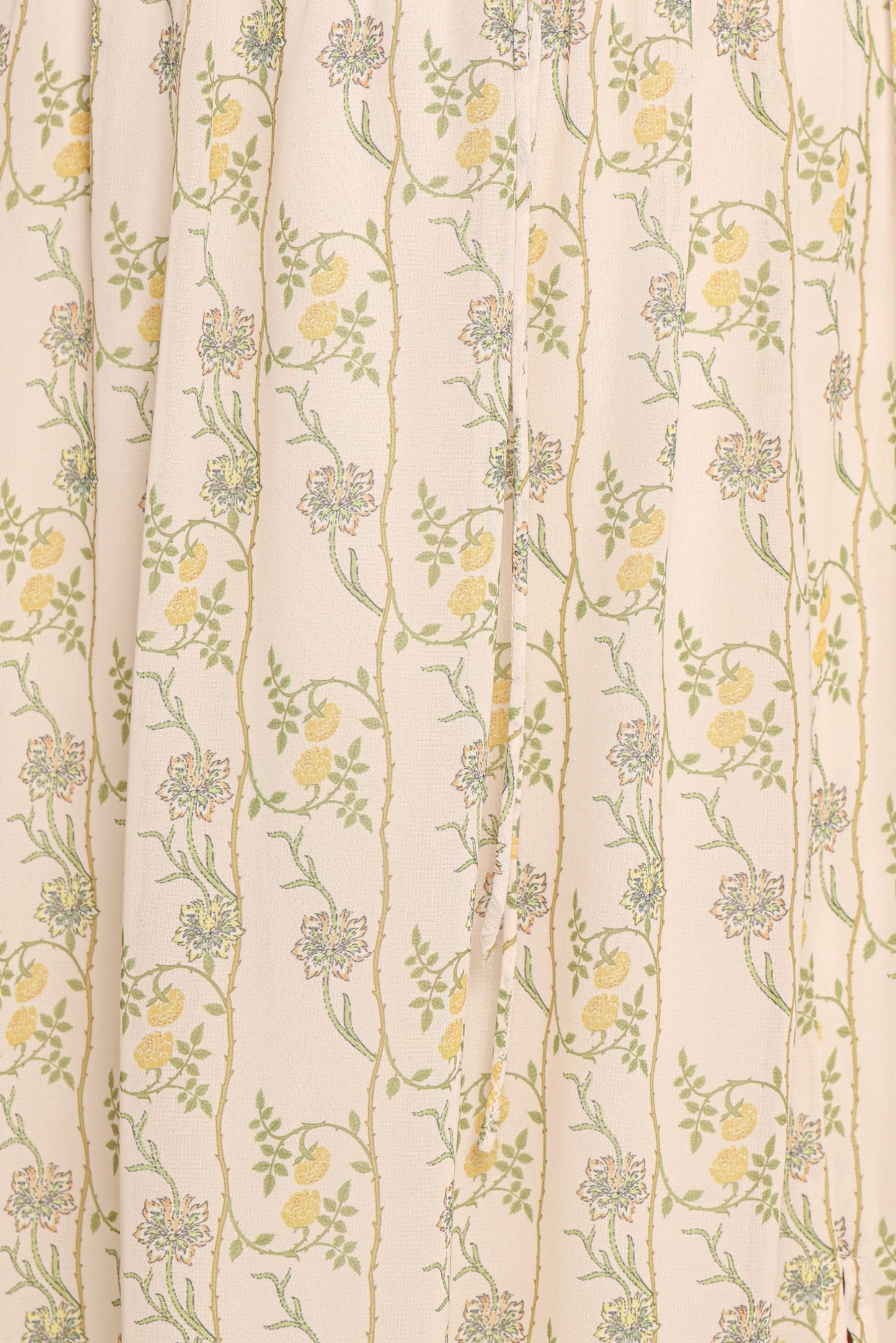Keziah Long Sleeve Maxi Dress Yellow Floral