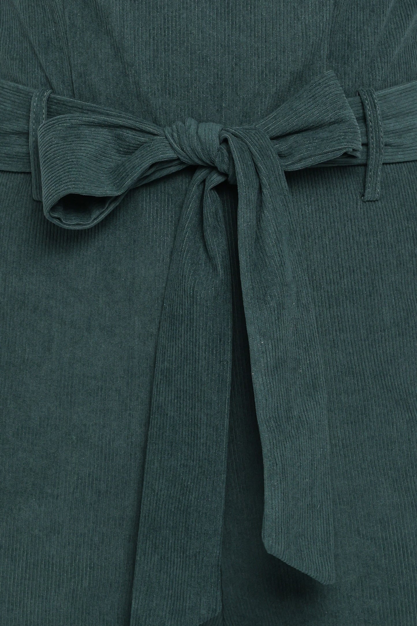 Selene Corduroy Jumpsuit Green
