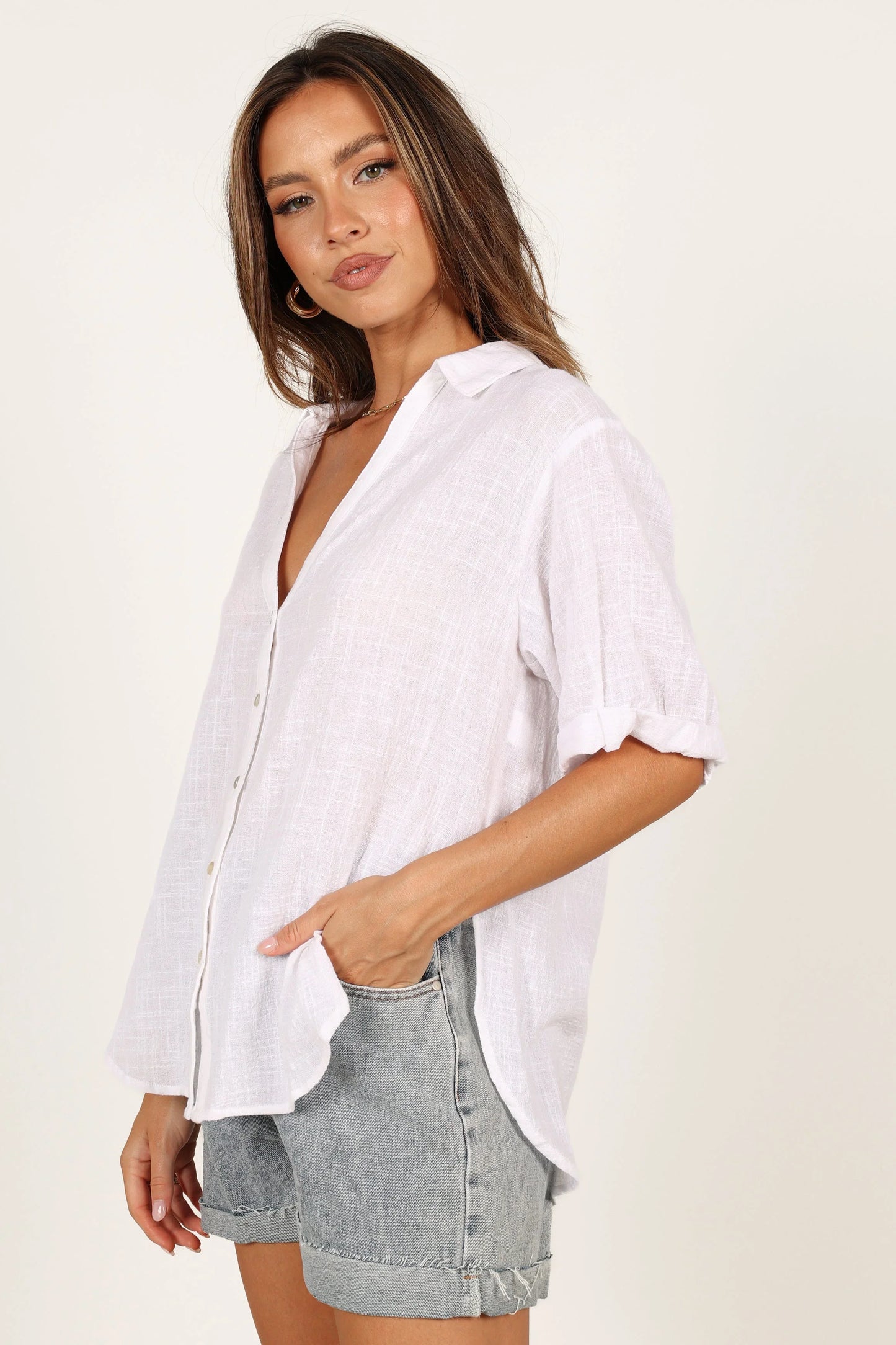 Dion Top White