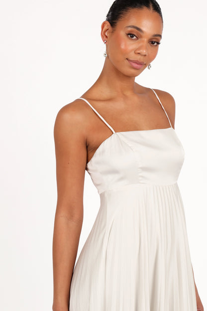 Keegan Maxi Dress White