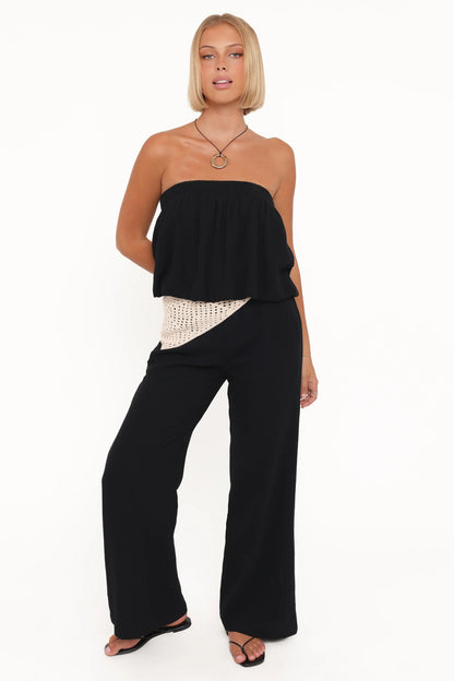 Olivia Pant Set Black