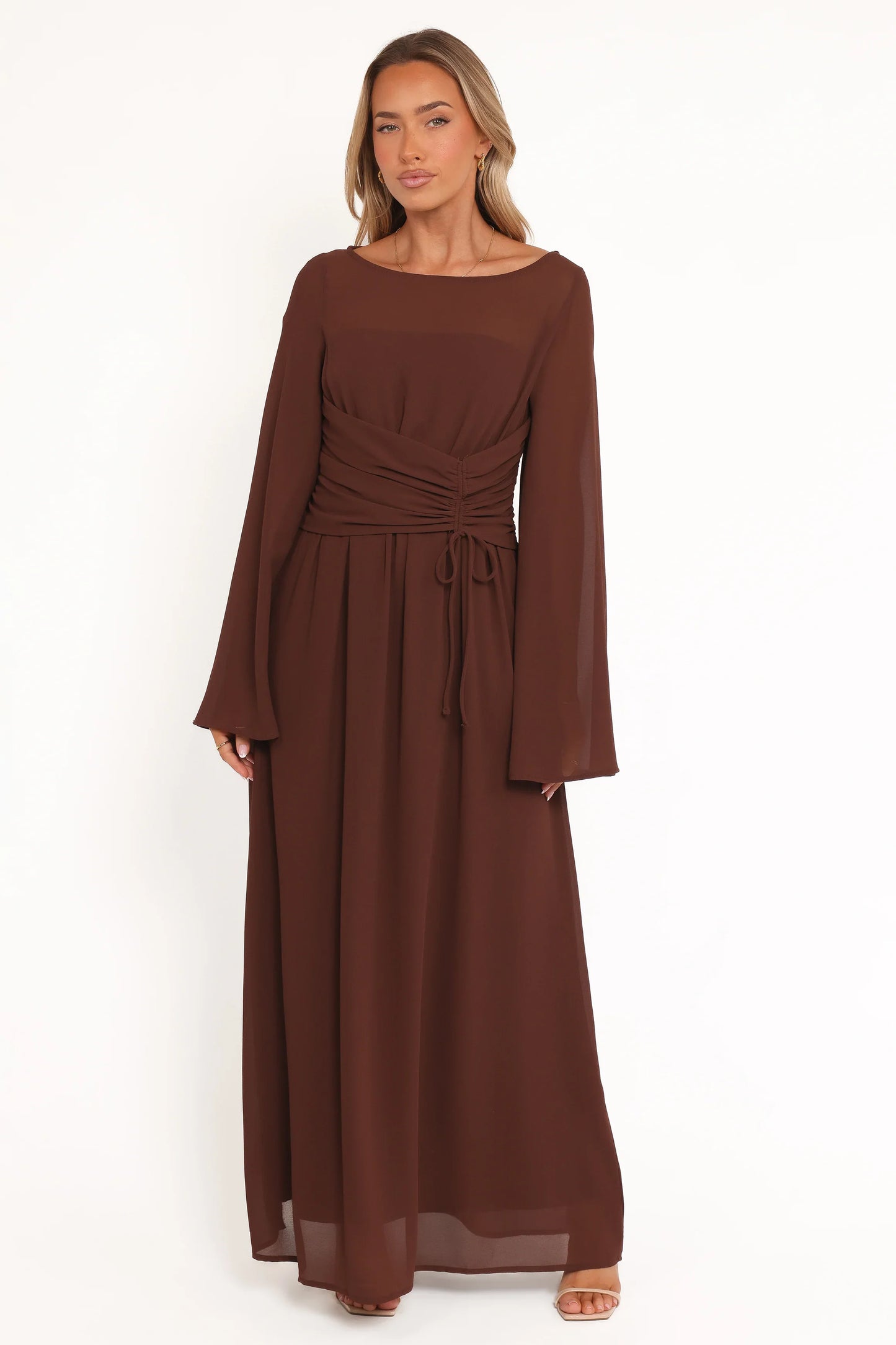 Samara Maxi Dress Brown