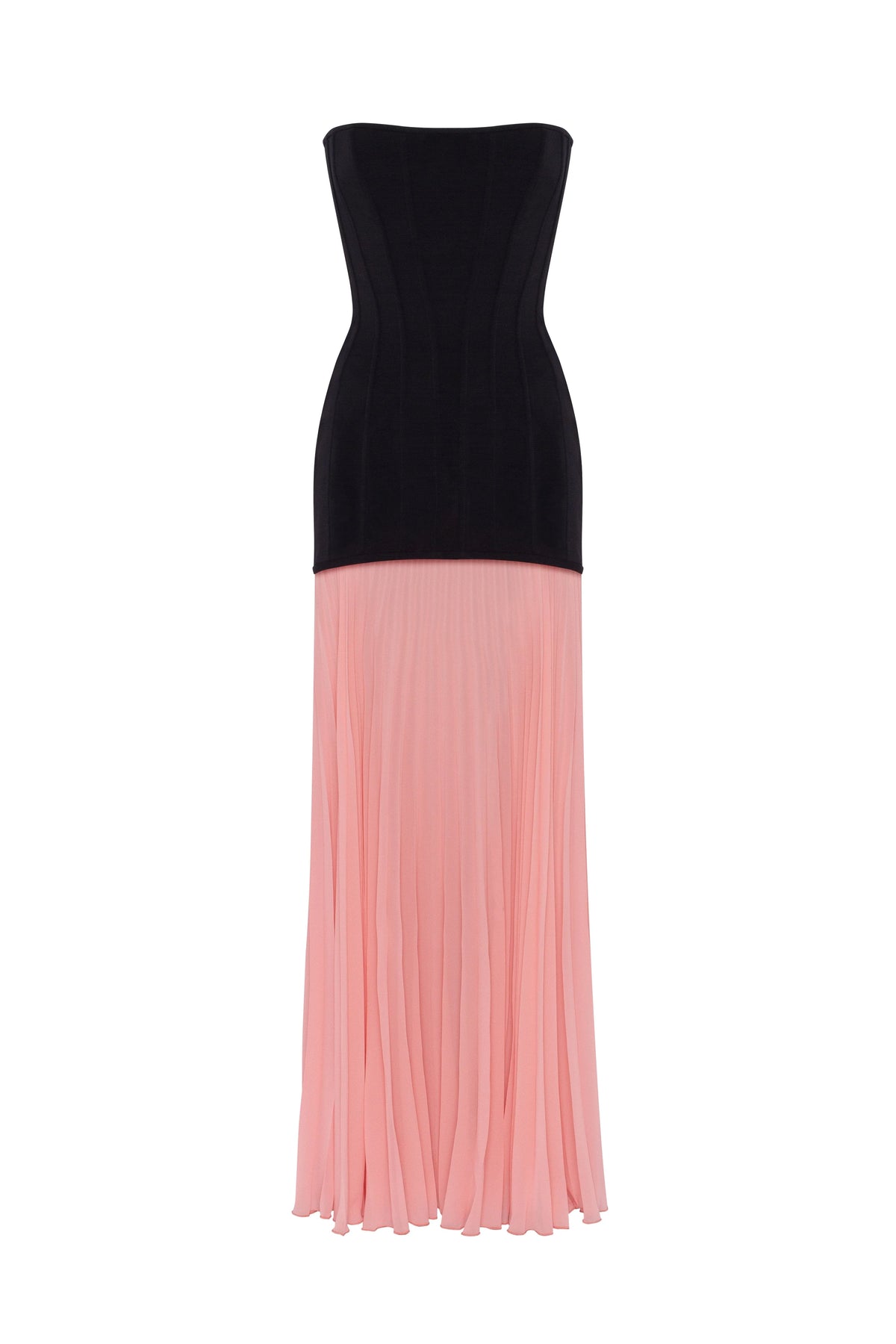 BlackPink dress with a pleated skirt Parisienne