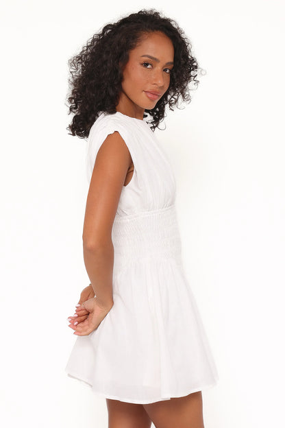 Ziva Mini Dress White