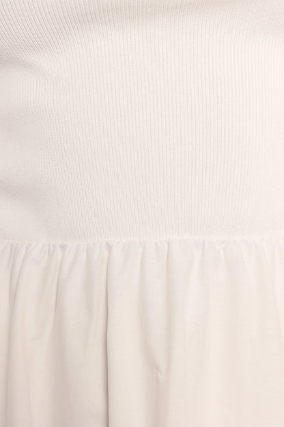 Meredith Mini Dress White