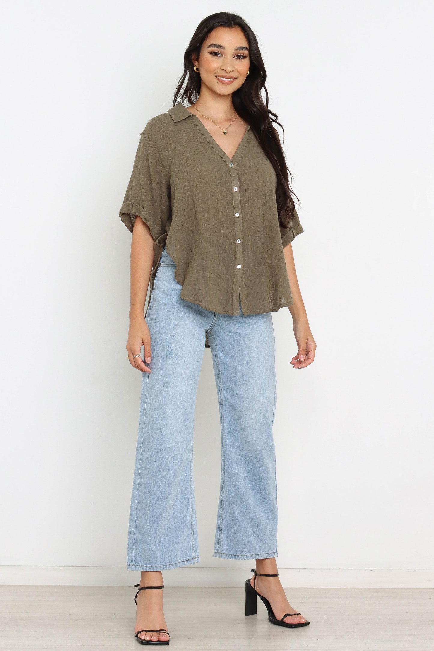 Dion Top Olive