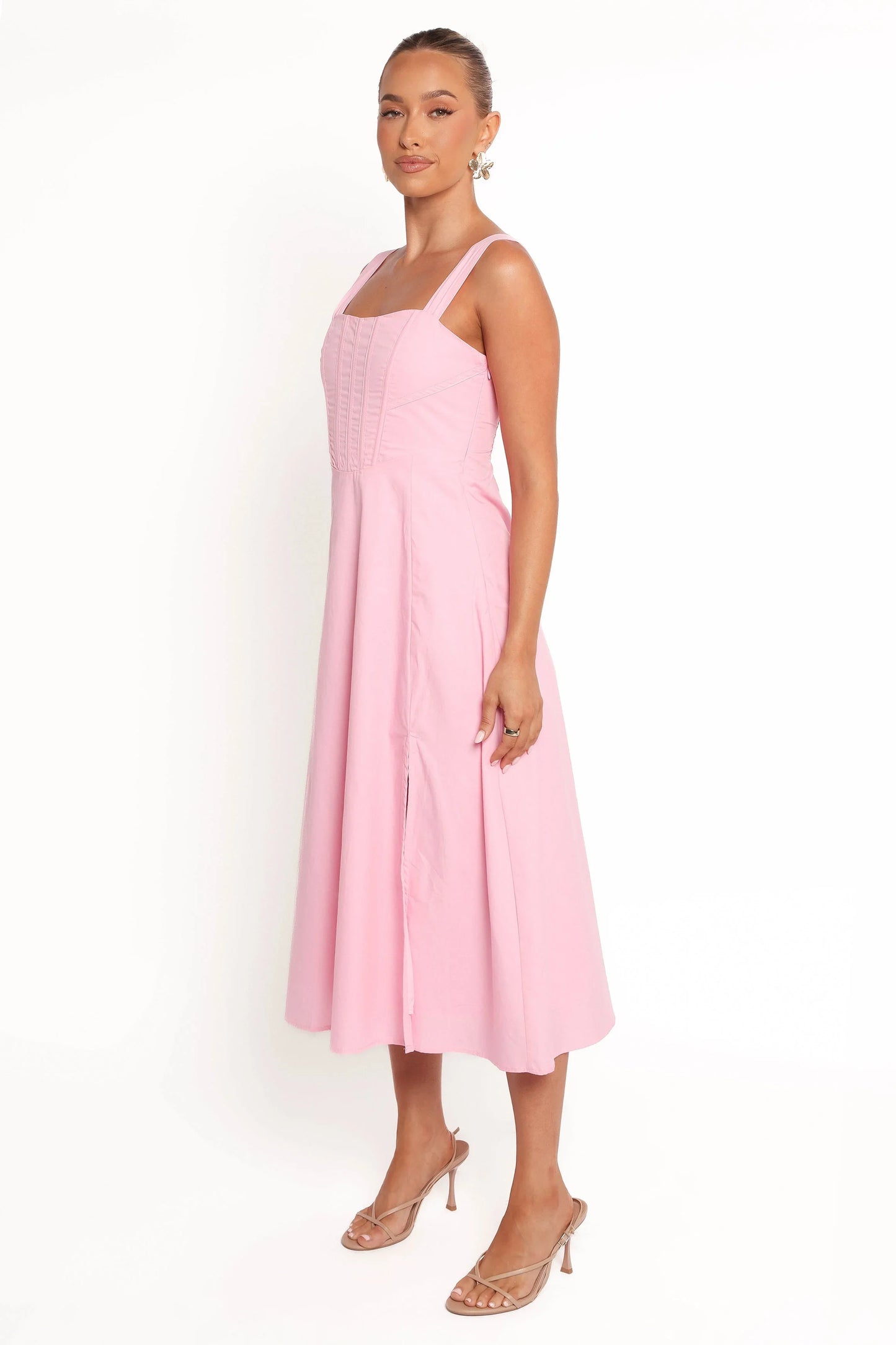 Cosima Midi Dress Pink