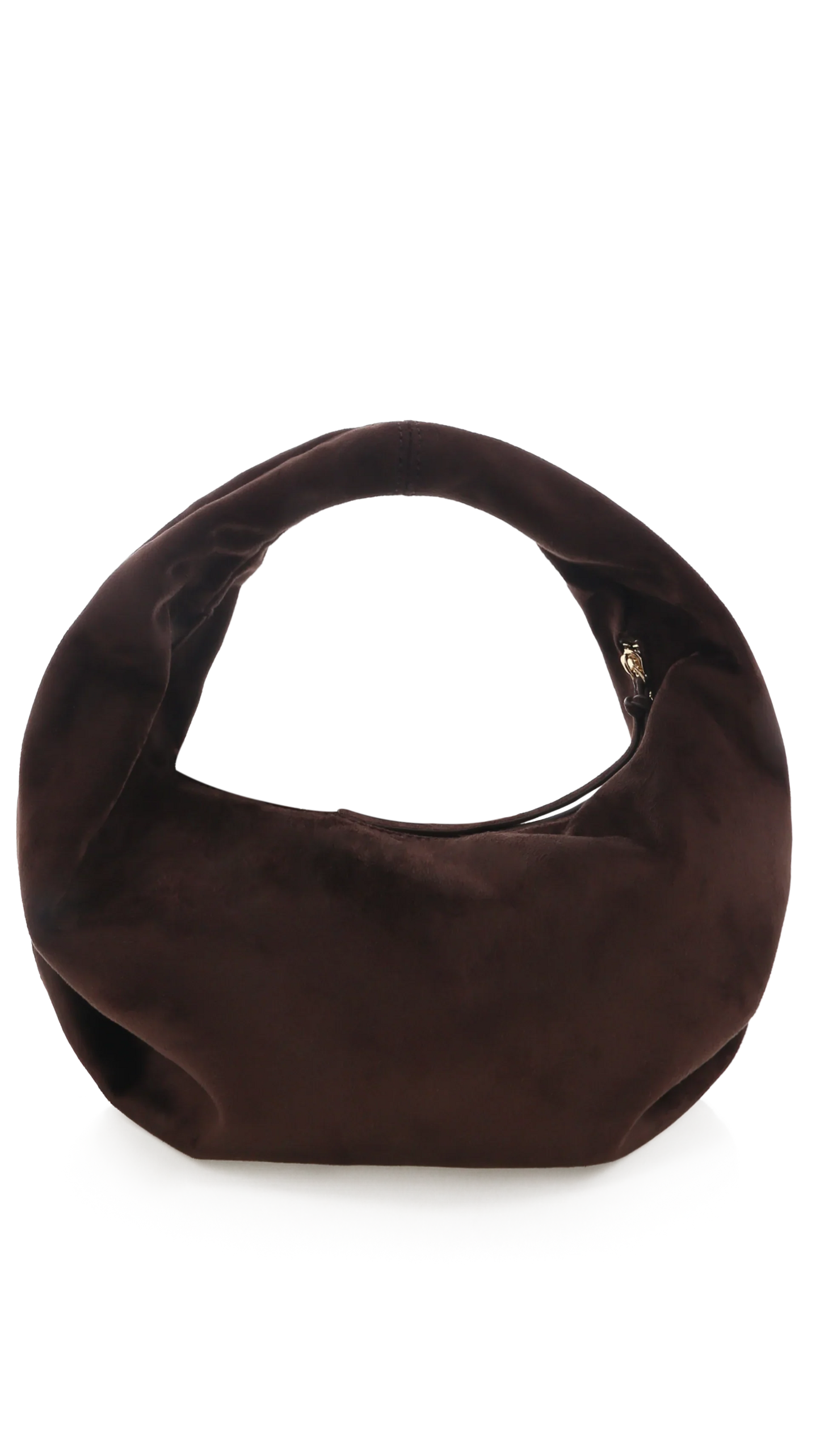 Renee Shoulder Bag Chocolate Suede