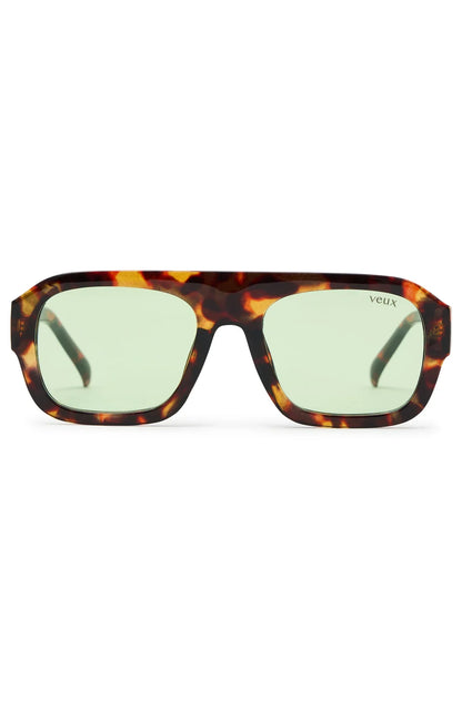 James Sunglasses Tort Green