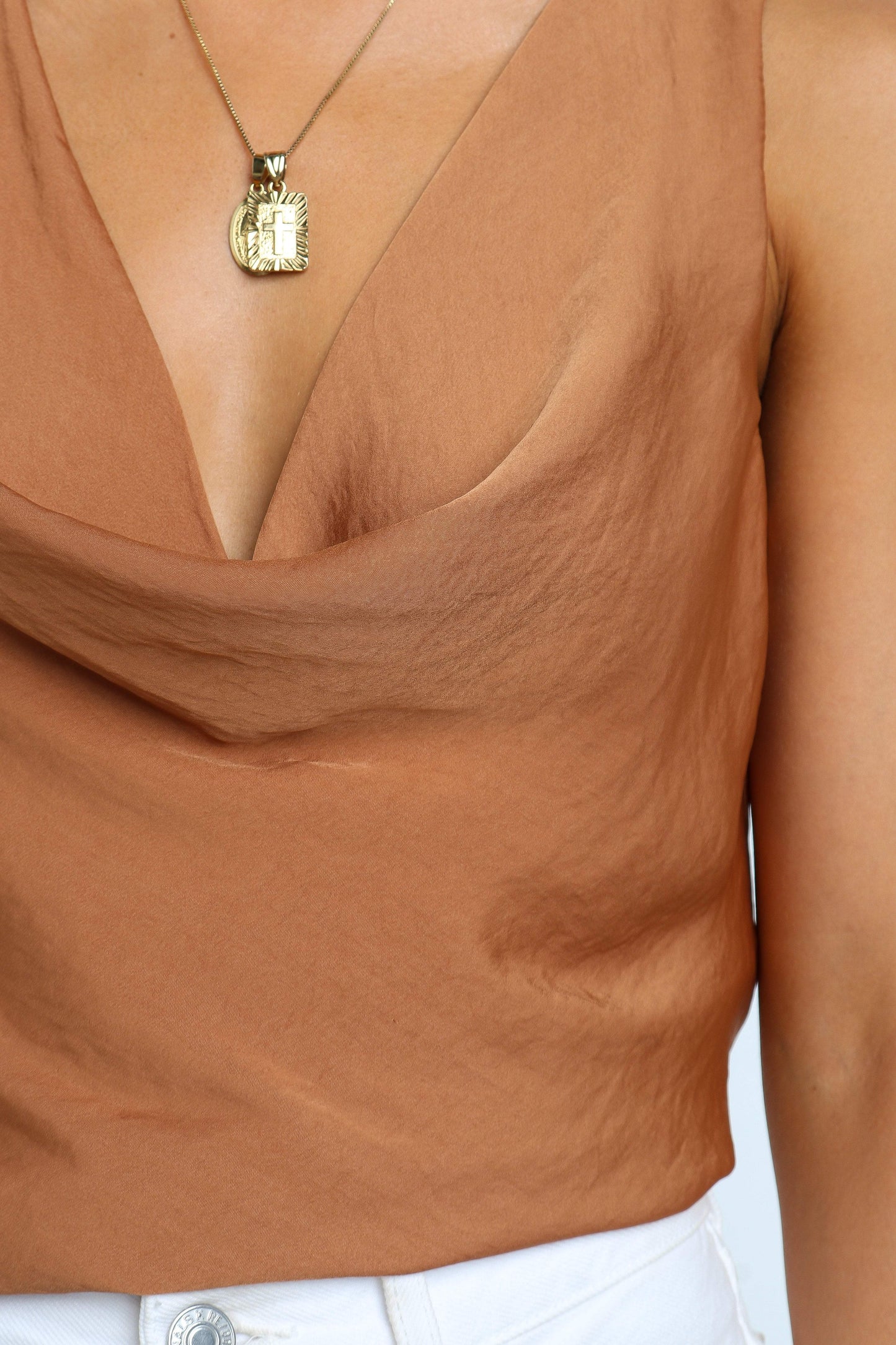 Vinita Top Rust