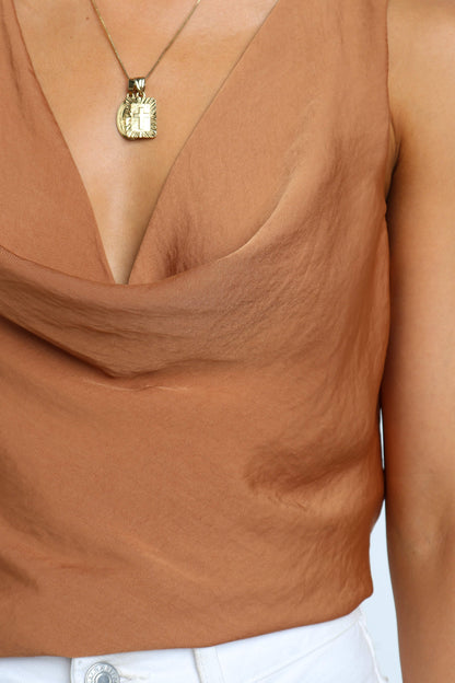 Vinita Top Rust