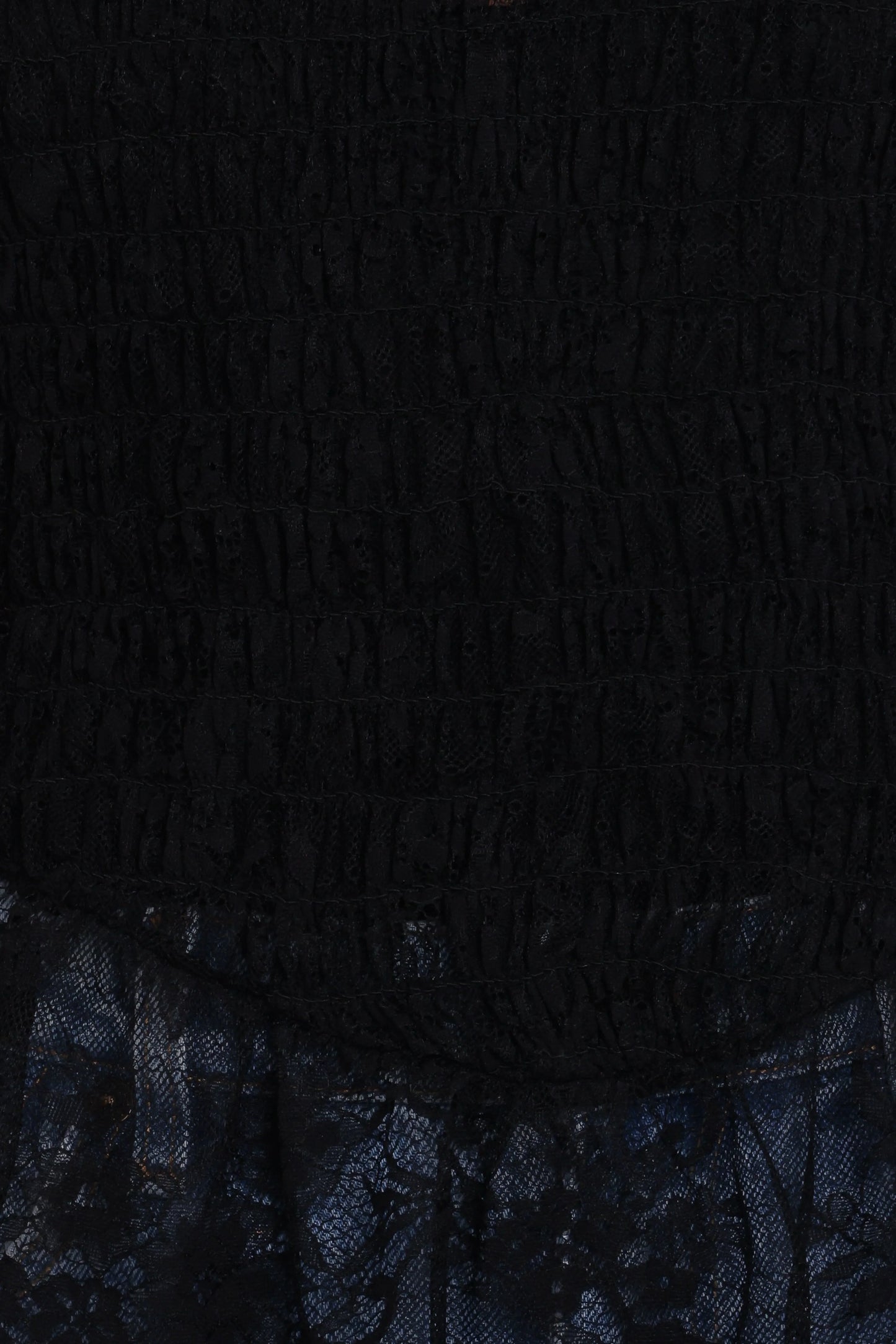 Adeline Peplum Top Black