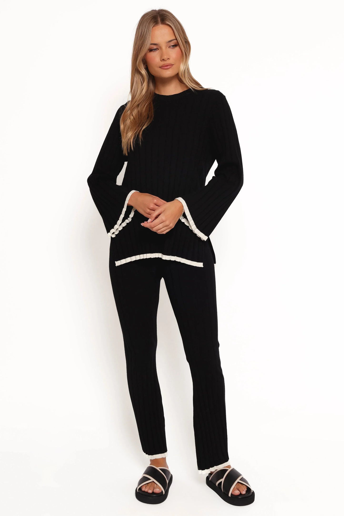 Dora Knit Pant Black