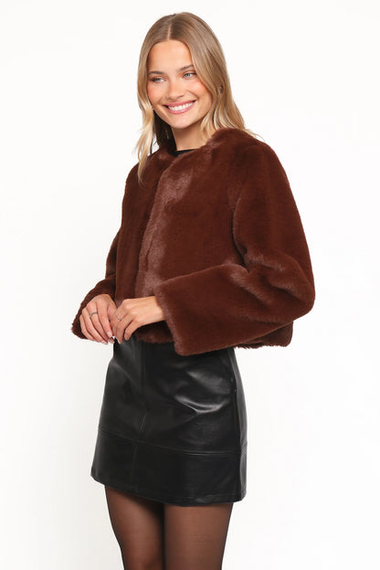 Minnie Jacket Chocolate
