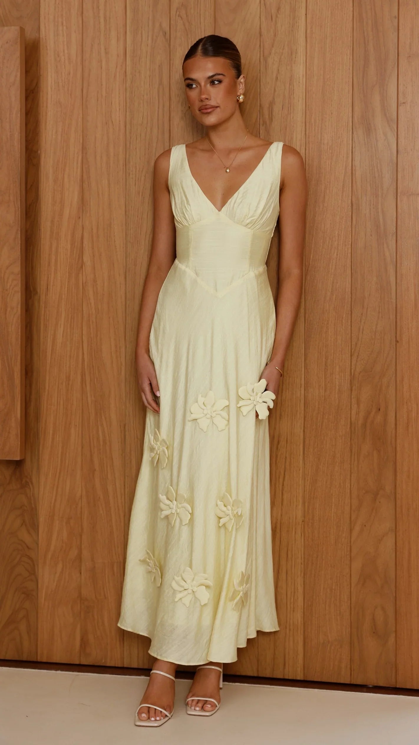 Lavara Maxi Dress Yellow