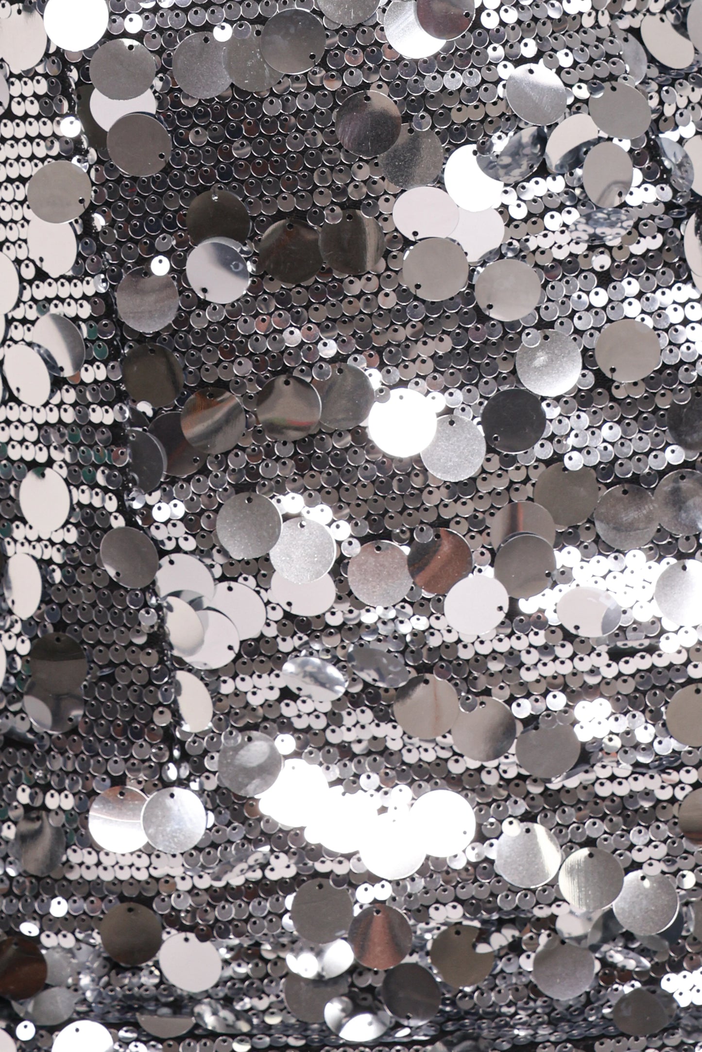Azalea Mini Dress Silver Sequin