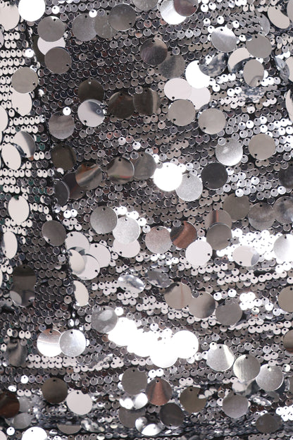 Azalea Mini Dress Silver Sequin