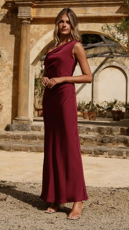 Gigi Maxi Dress Wine