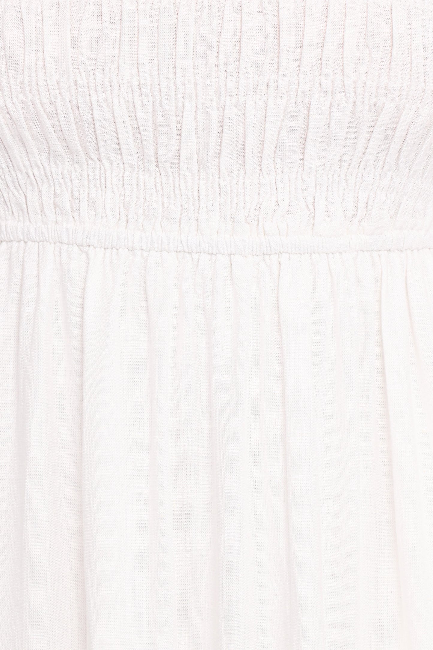 Emari Puff Sleeve Mini Dress White