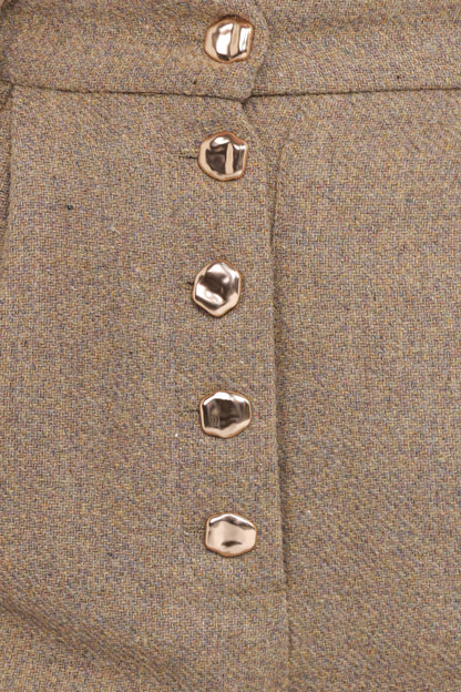 Denise Tailored Shorts Taupe