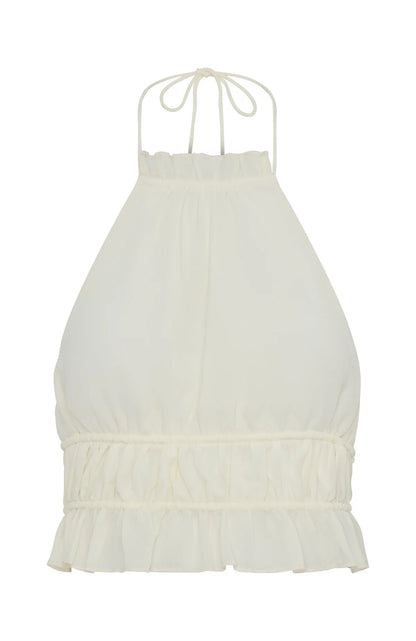 No Contact Top Off White