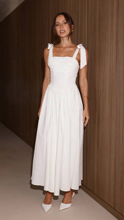 Haisley Maxi Dress White