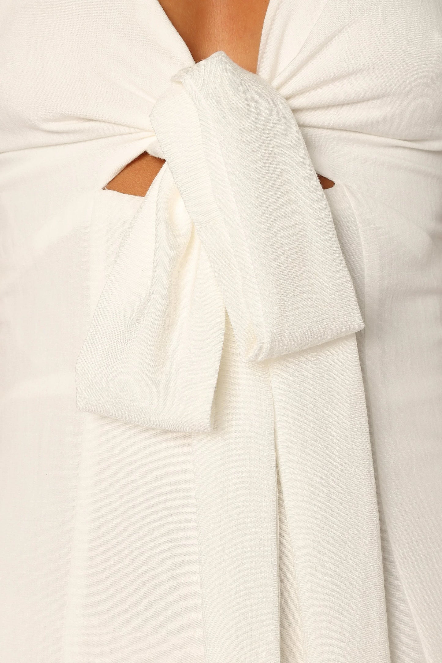 Archer Midi Dress White