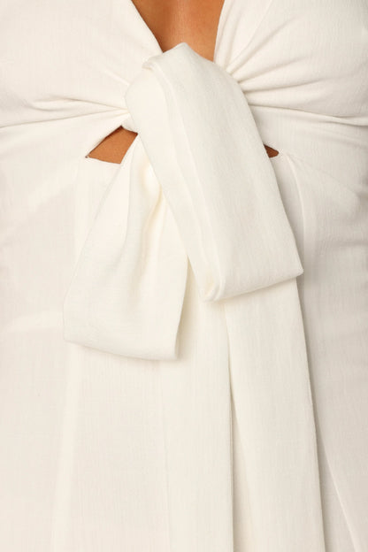 Archer Midi Dress White