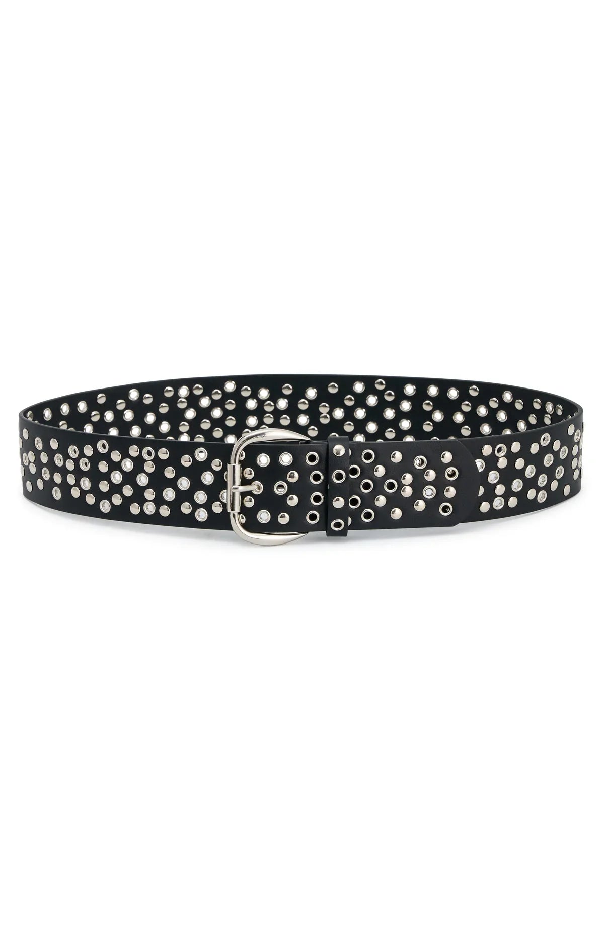 Toto Belt Black Silver