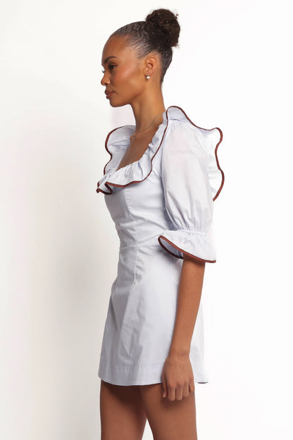 Marilla Mini Dress Pale Blue