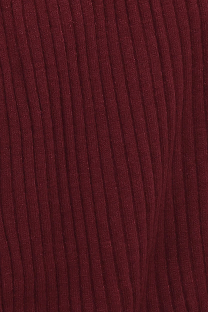 Jasmia Long Cardigan Wine