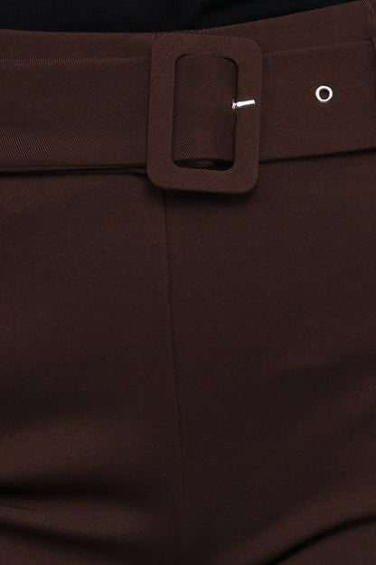 Benton Belted Pant Brown