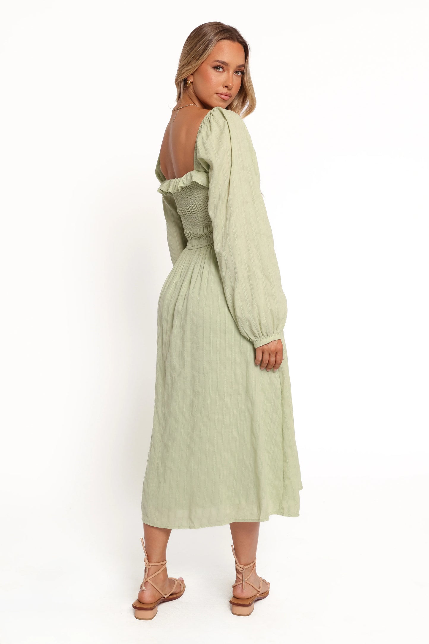 Ophelia Midi Dress Olive