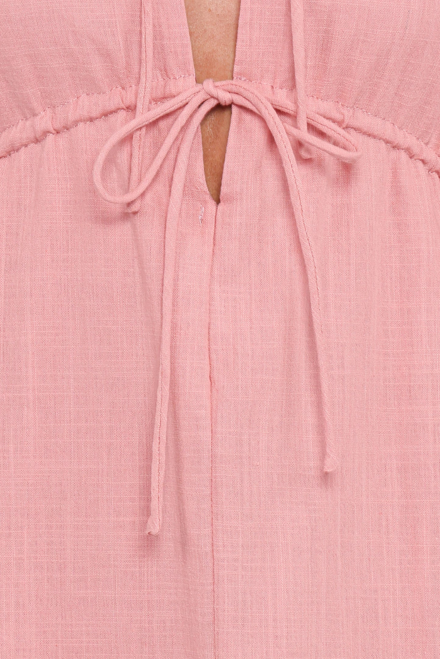 Riven Long Sleeve Maxi Dress Pink
