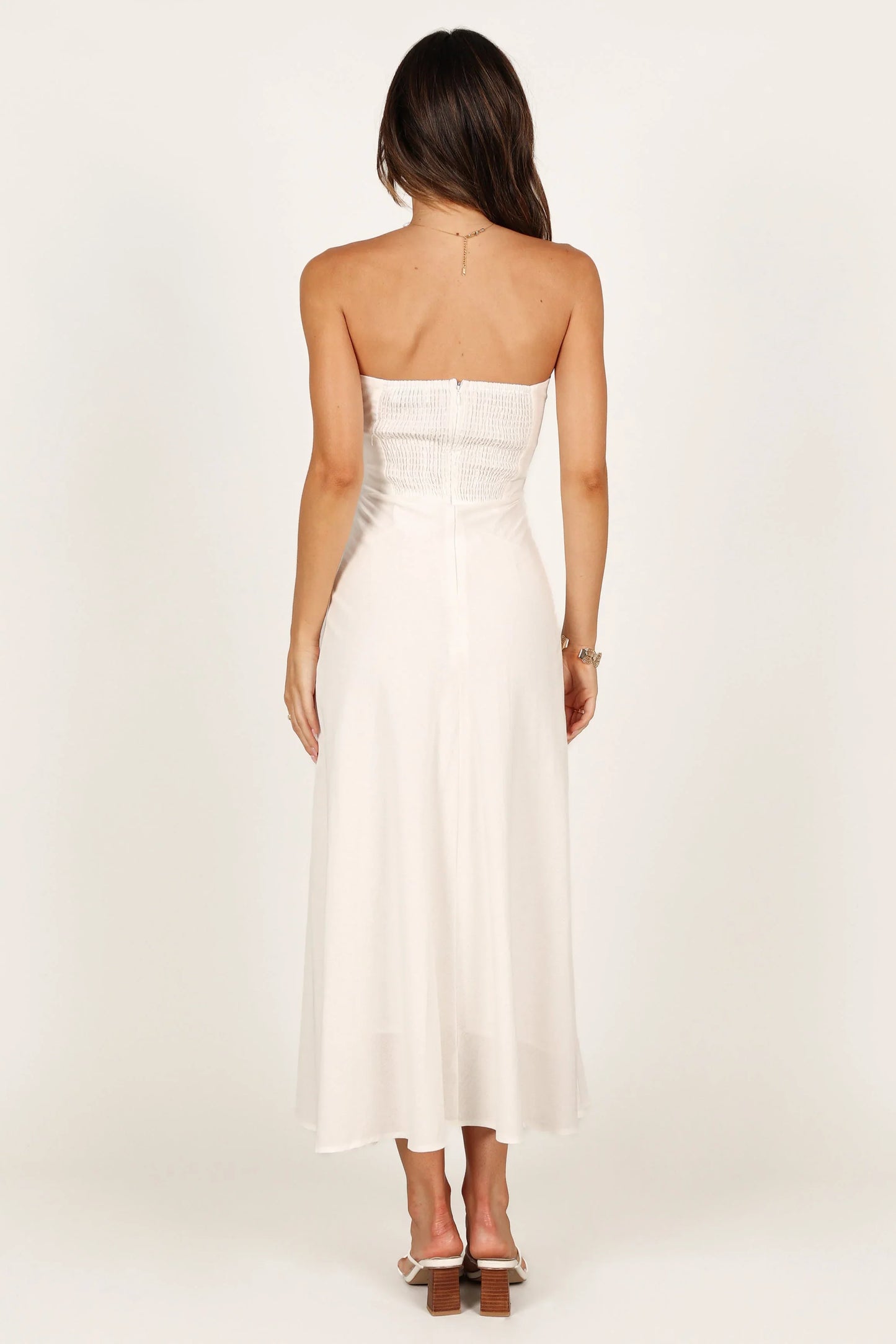 Rosetta Dress White