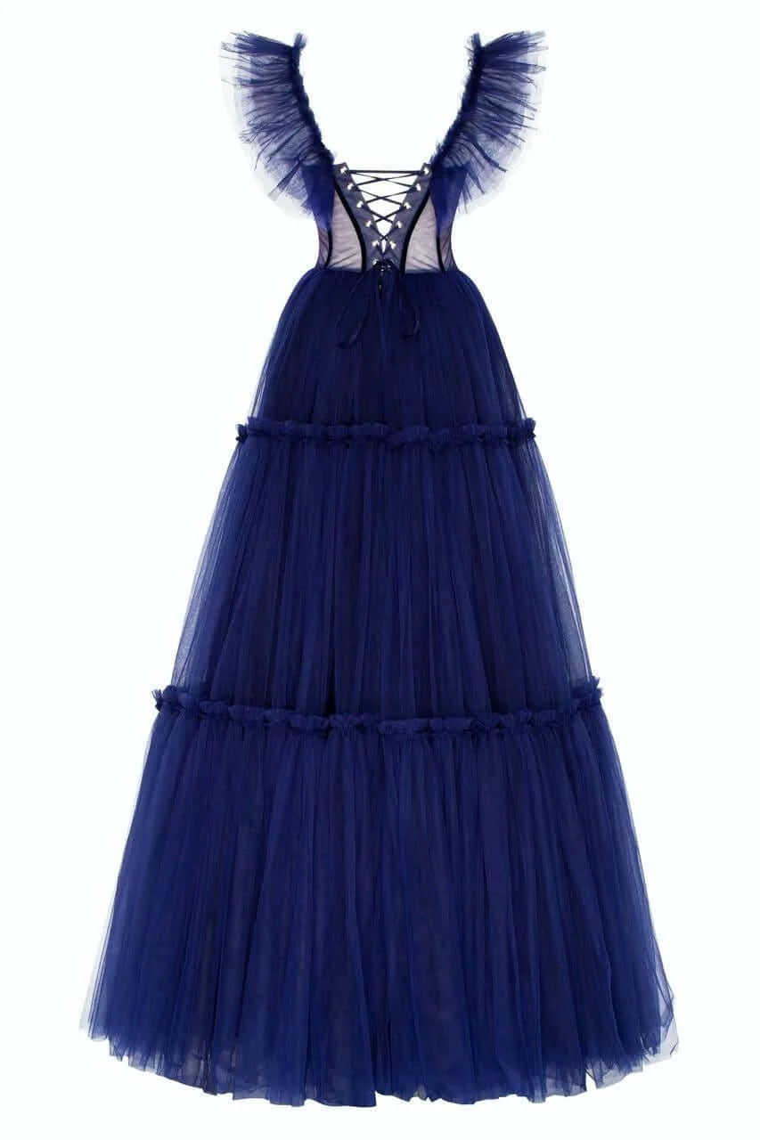 Elegant Off the Shoulder Maxi Dress