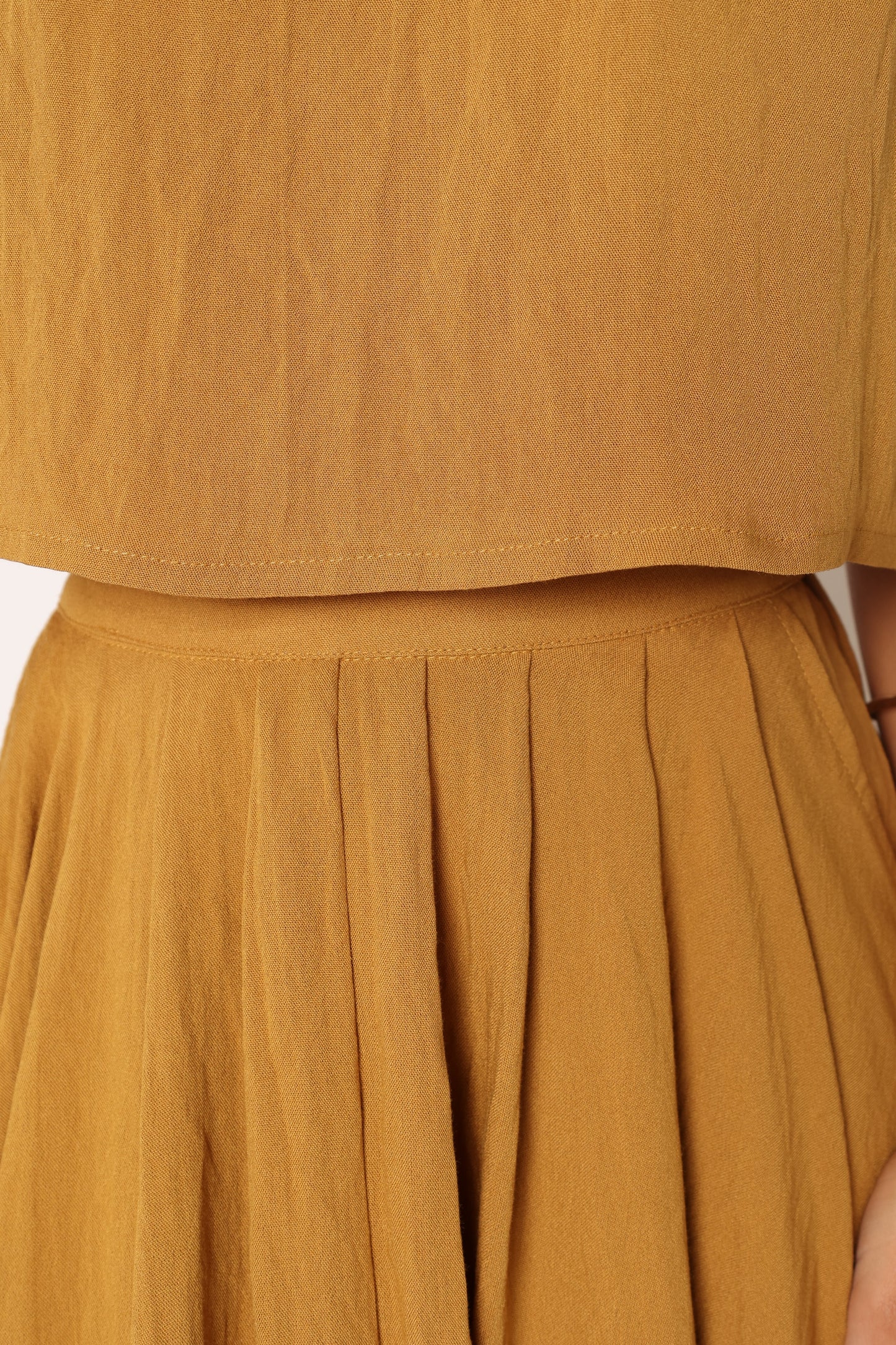 Bessie Two Piece Set Mustard